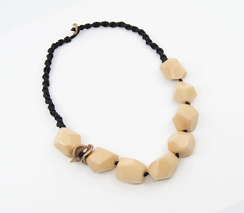 Francesca Tagua and Silver Necklace