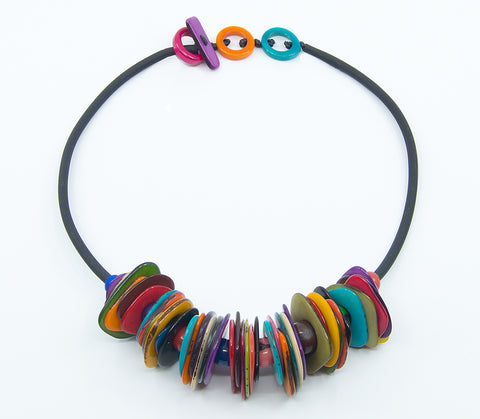 Slice and Stack Necklace