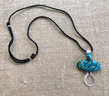 Sosote Tagua and Silver Necklace